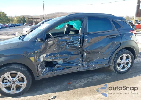 2023 Hyundai Kona Sel from USA, damaged, VIN KM8K6CAB4PU040735